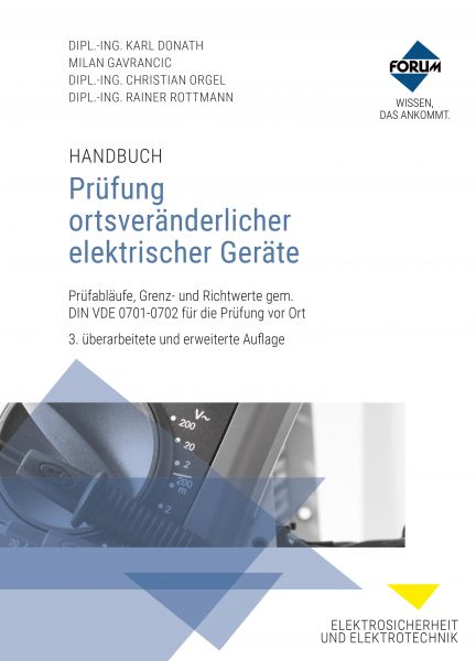 Handbuch Prüfung ortsveränderlicher elektrischer Geräte