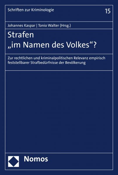 Strafen "im Namen des Volkes"?