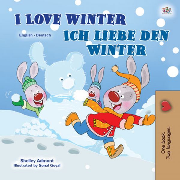 I Love Winter Ich liebe den Winter