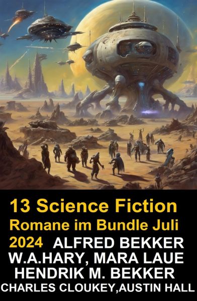 13 Science Fiction Romane im Bundle Juli 2024