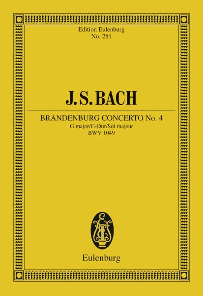 Brandenburg Concerto No. 4 G major
