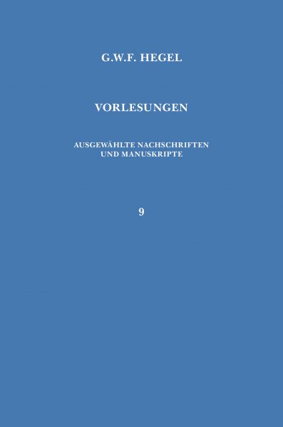 Vorlesungen über die Geschichte der Philosophie. Teil 4