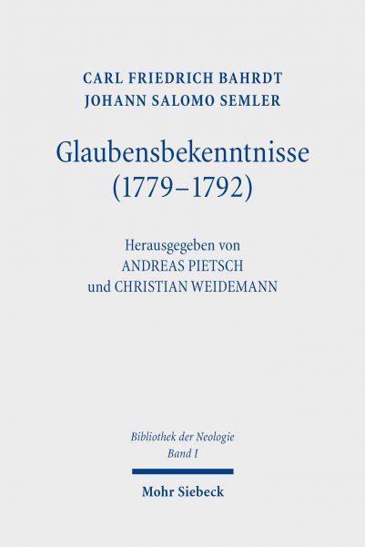 Glaubensbekenntnisse (1779-1792)