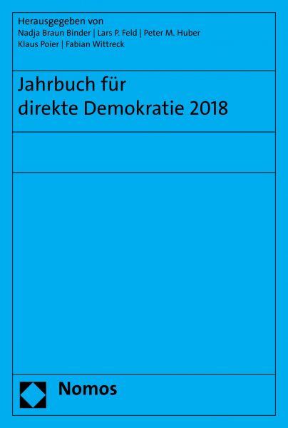 Jahrbuch für direkte Demokratie 2018