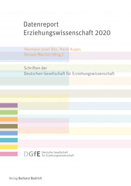 Datenreport Erziehungswissenschaft 2020