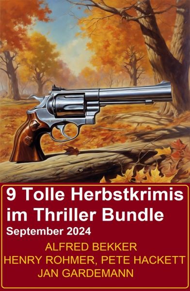 9 Tolle Herbstkrimis im Thriller Bundle September 2024