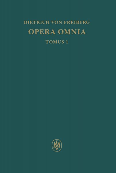 Opera omnia, Tomus I. Schriften zur Intellekttheorie