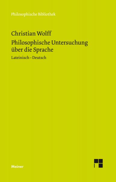 Philosophische Untersuchung über die Sprache