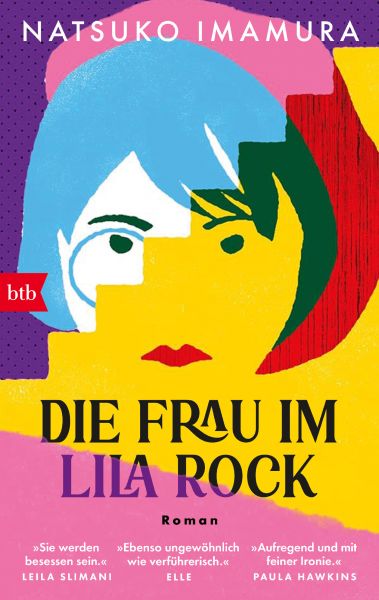 Die Frau im lila Rock