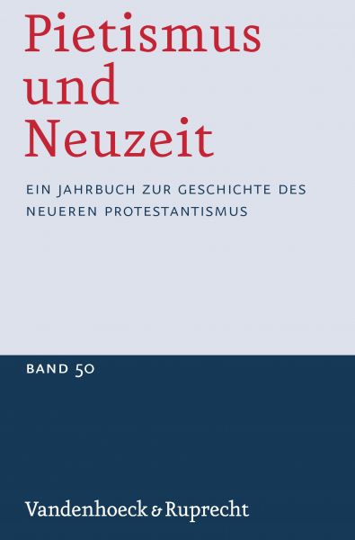 Pietismus und Neuzeit Band 50 – 2024