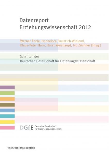 Datenreport Erziehungswissenschaft 2012