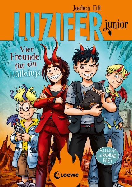 Luzifer junior (Band 17) - Vier Freunde für ein Hölleluja