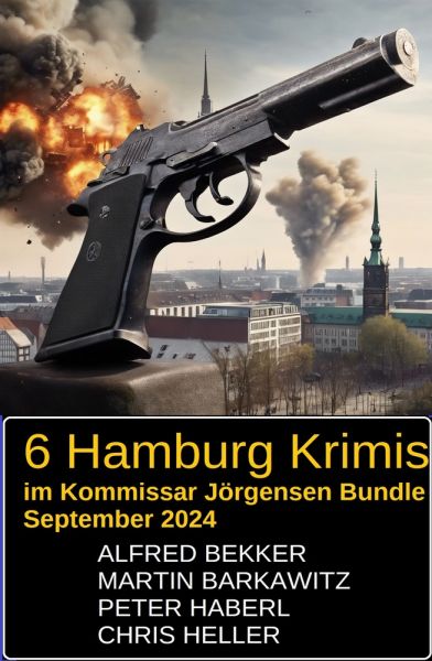 6 Hamburg Krimis im Kommissar Jörgensen Bundle September 2024