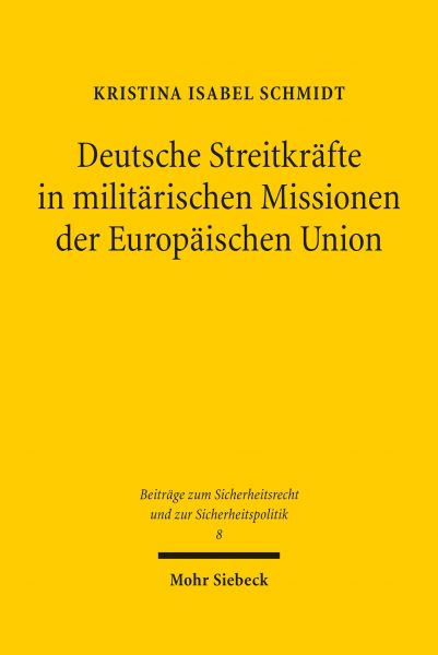 Deutsche Streitkräfte in militärischen Missionen der Europäischen Union