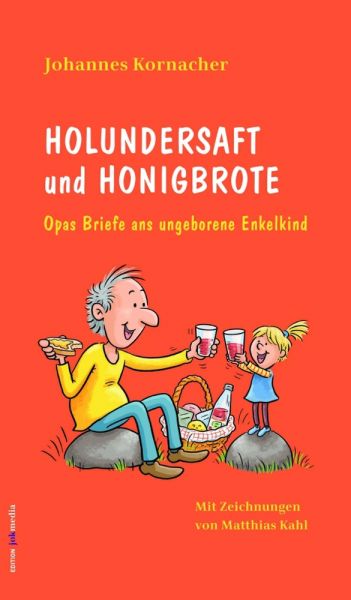 Holundersaft und Honigbrote