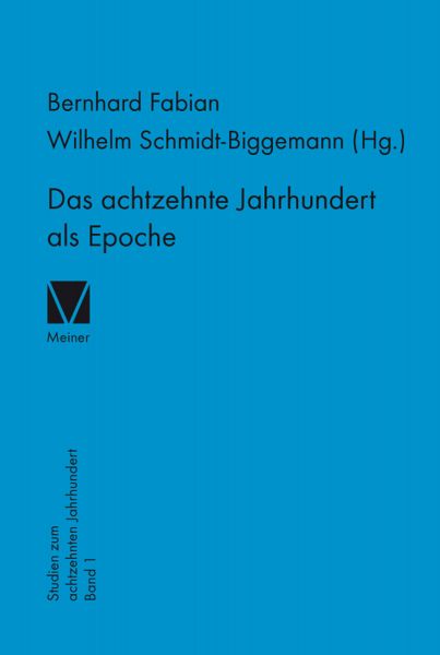 Das achtzehnte Jahrhundert als Epoche