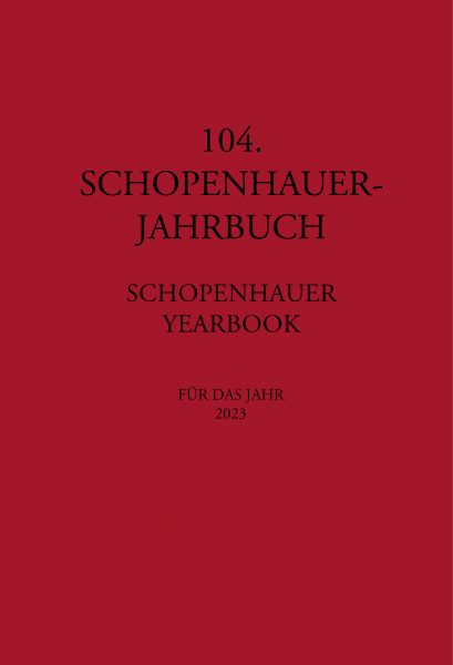 104. Schopenhauer Jahrbuch