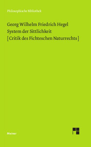 System der Sittlichkeit