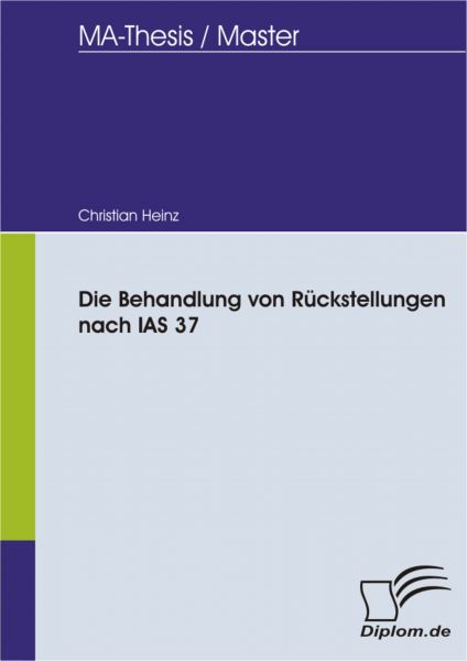 Die Behandlung von Rückstellungen nach IAS 37