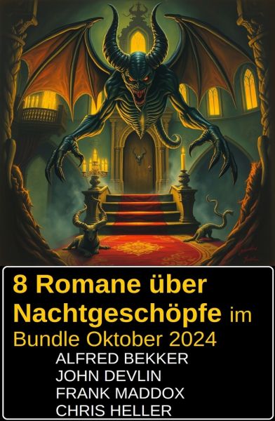 8 Romane über Nachtgeschöpfe im Bundle Oktober 2024