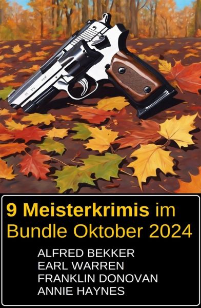 9 Meisterkrimis im Bundle Oktober 2024