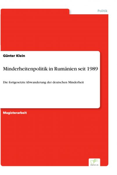 Minderheitenpolitik in Rumänien seit 1989