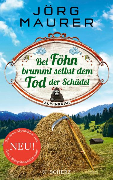 Bei Föhn brummt selbst dem Tod der Schädel