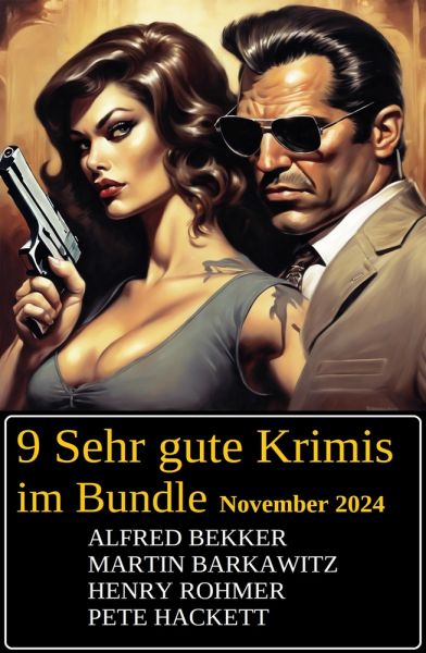 9 Sehr gute Krimis im Bundle November 2024