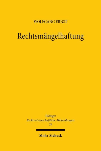 Rechtsmängelhaftung