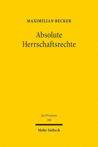 Absolute Herrschaftsrechte