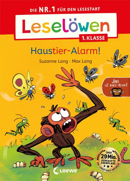 Leselöwen 1. Klasse - Jim ist mies drauf - Haustier-Alarm!